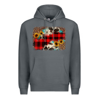 Rock christmas background Premium Hoodie - JahusDesignShop