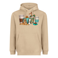Mushroom german shepherd dog coffee cups Heavyweight Hoodie - texasbilliewilder