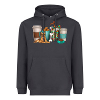 Smoke german shepherd dog coffee cups Heavyweight Hoodie - texasbilliewilder
