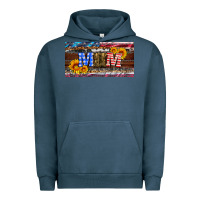 Pigment Midnight Navy soldier mom license  plate Urban Hoodie - Artiststas