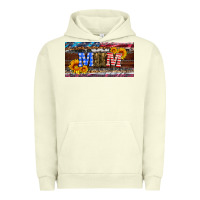 Pigment Pistachio soldier mom license  plate Urban Hoodie - Artiststas