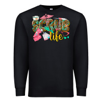 Black scrub life Premium Sweatshirt - texasbilliewilder