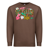 Chestnut scrub life Premium Sweatshirt - texasbilliewilder