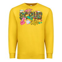 Lemon scrub life Premium Sweatshirt - texasbilliewilder