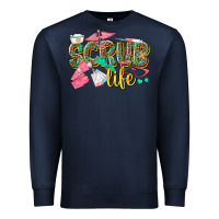 Navy scrub life Premium Sweatshirt - texasbilliewilder