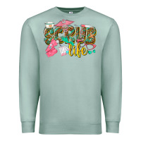 Seafoam scrub life Premium Sweatshirt - texasbilliewilder