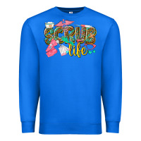 True Royal scrub life Premium Sweatshirt - texasbilliewilder