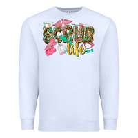 White scrub life Premium Sweatshirt - texasbilliewilder
