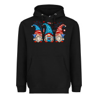 Black fourth of july gnomes Heavyweight Hoodie - Zillion Design Studio