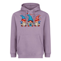 Lavender fourth of july gnomes Heavyweight Hoodie - Zillion Design Studio