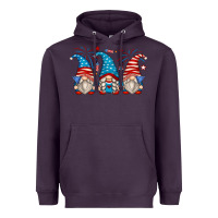 Plum fourth of july gnomes Heavyweight Hoodie - Zillion Design Studio