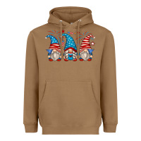 Toasted Coconut fourth of july gnomes Heavyweight Hoodie - Zillion Design Studio