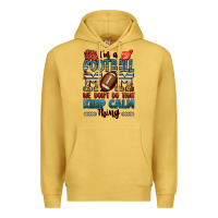Antique Gold i'm a american football mom we don't do that keep Premium Hoodie - Jasminsmagicworld