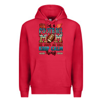 Cardinal i'm a american football mom we don't do that keep Premium Hoodie - Jasminsmagicworld