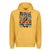 Mustard i'm a american football mom we don't do that keep Premium Hoodie - Jasminsmagicworld