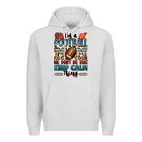 Dove Grey i'm a american football mom we don't do that keep Premium Hoodie - Jasminsmagicworld