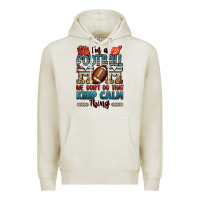 Oatmeal Heather i'm a american football mom we don't do that keep Premium Hoodie - Jasminsmagicworld