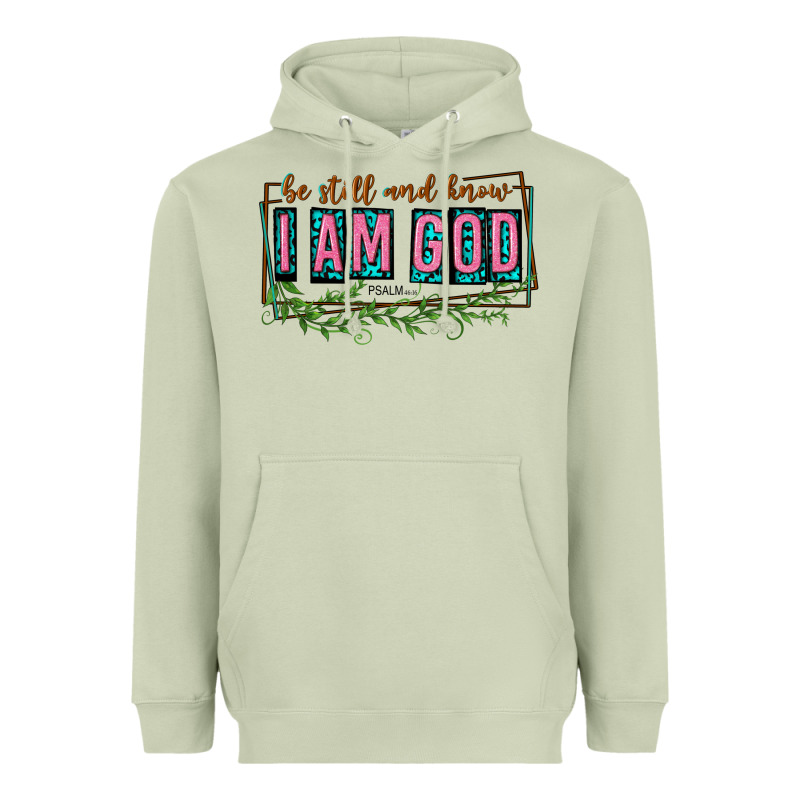 Be Still And Know That I Am God Heavyweight Hoodie by texasbilliewilder | Teevron