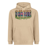 Mushroom be still and know that i am god Heavyweight Hoodie - texasbilliewilder