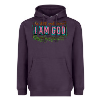 Plum be still and know that i am god Heavyweight Hoodie - texasbilliewilder