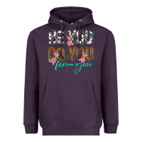 Plum be you do you for you Heavyweight Hoodie - texasbilliewilder