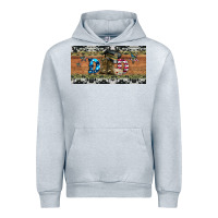 Heather Grey soldier dad license  plate Urban Hoodie - Artiststas