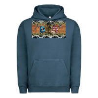Pigment Midnight Navy soldier dad license  plate Urban Hoodie - Artiststas