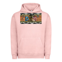 Pigment Salmon soldier dad license  plate Urban Hoodie - Artiststas