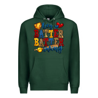 Sports Green hey batter batter swing softball Premium Hoodie - Jasminsmagicworld