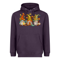 Plum fall gnomes Heavyweight Hoodie - Zillion Design Studio
