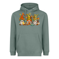 Sage fall gnomes Heavyweight Hoodie - Zillion Design Studio