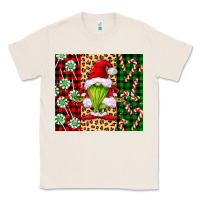 Natural green christmas gnome Classic Tee - FaDigitalArtStudio