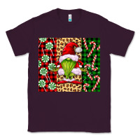 Plum green christmas gnome Classic Tee - FaDigitalArtStudio