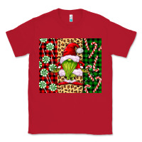 Red green christmas gnome Classic Tee - FaDigitalArtStudio