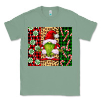 Sage green christmas gnome Classic Tee - FaDigitalArtStudio