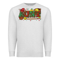 Oatmeal Heather aunt softball Premium Sweatshirt - Zillion Design Studio