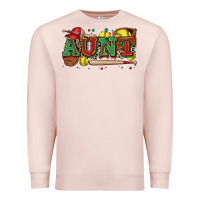 Pale Pink aunt softball Premium Sweatshirt - Zillion Design Studio
