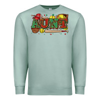 Seafoam aunt softball Premium Sweatshirt - Zillion Design Studio