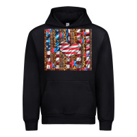 Black western usa flag heart and stars tumbler Urban Hoodie - Artiststas