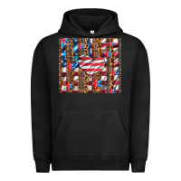 Pigment Black western usa flag heart and stars tumbler Urban Hoodie - Artiststas