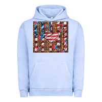 Pigment Grape Ice western usa flag heart and stars tumbler Urban Hoodie - Artiststas