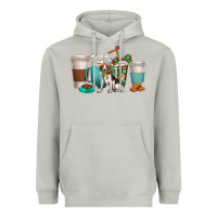 Moon Dust beagle dog coffee cups Heavyweight Hoodie - texasbilliewilder