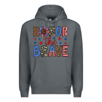 Rock honor the brave Premium Hoodie - Artiststas