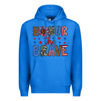 True Royal honor the brave Premium Hoodie - Artiststas