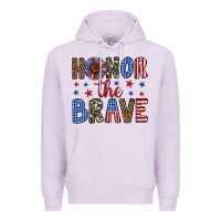 Lilac honor the brave Premium Hoodie - Artiststas