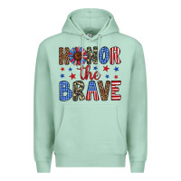 Seafoam honor the brave Premium Hoodie - Artiststas