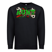 Black aunt soccer Premium Sweatshirt - Zillion Design Studio