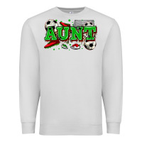 Dove Grey aunt soccer Premium Sweatshirt - Zillion Design Studio