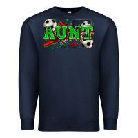 Navy aunt soccer Premium Sweatshirt - Zillion Design Studio