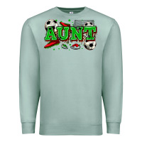 Seafoam aunt soccer Premium Sweatshirt - Zillion Design Studio
